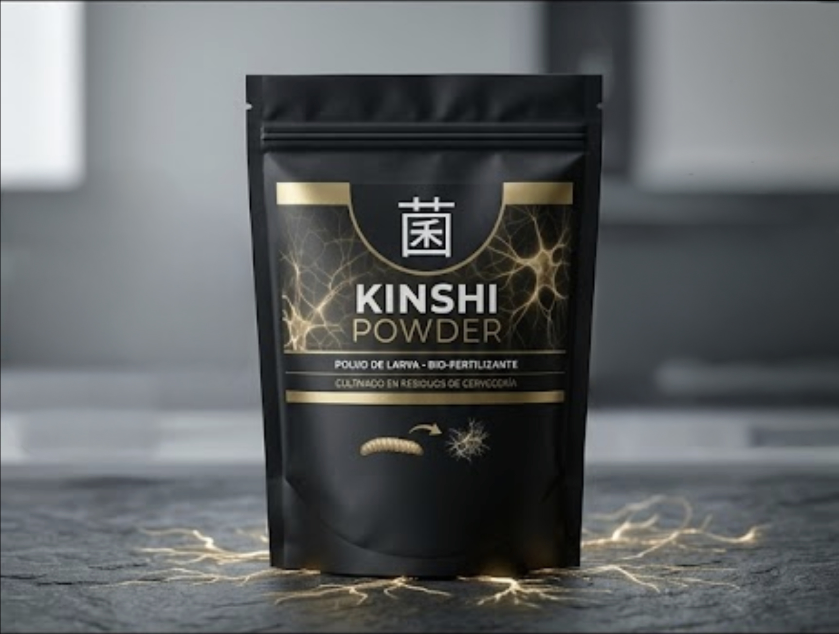 Frasco Polvo Kinshi